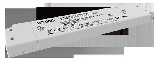 40W 24V IP44 LED Driver , Constant Voltage Driver TUV CE CCC SAA Certificate