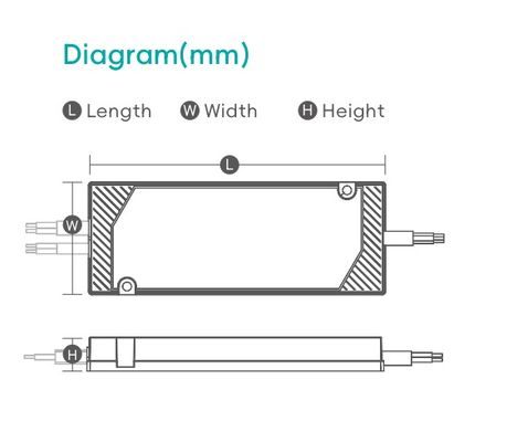 Bathroom mirror IP44 Super Slim Led Driver, Relay built in, defogger control, power supply,constant voltage led driver