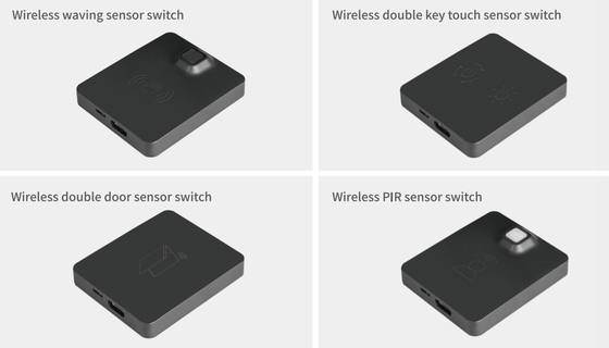Wireless Door sensor, Wireless touch sensor, Wireless iR sensor, Wireless PIR sensor, 2.4G, cabinet, furniture